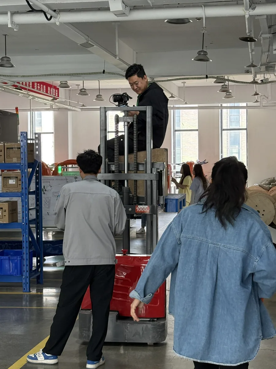 长春海韵宣传片拍摄现场实录图 1